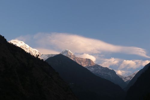 mountain himalayan mountains pokhara