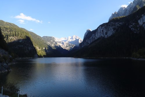 mountain  summit  lake