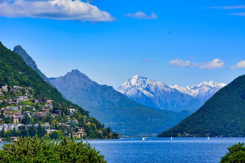 mountain  swiss  landscape