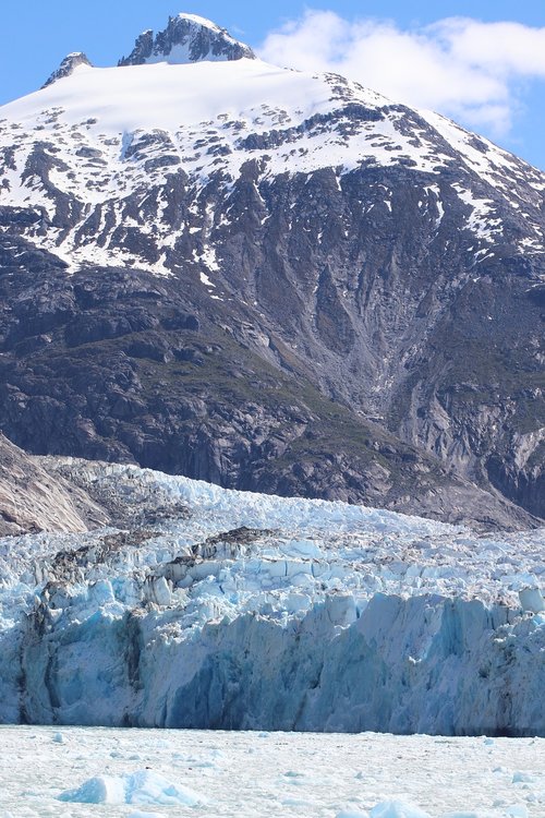 mountain  ice  glacier