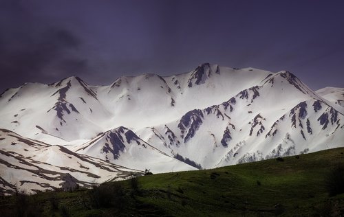 mountain  peak  landscape