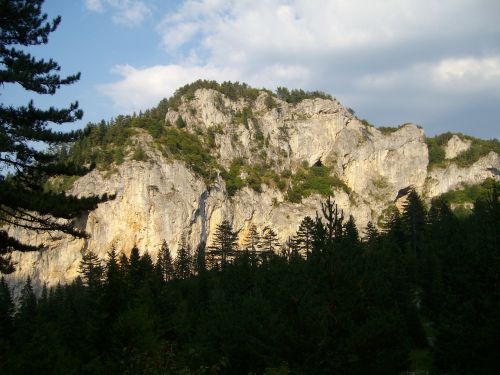 mountain limestone rock