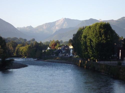 mountain river nature