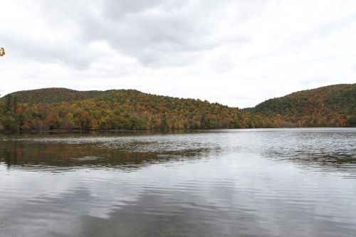 mountain lake nature