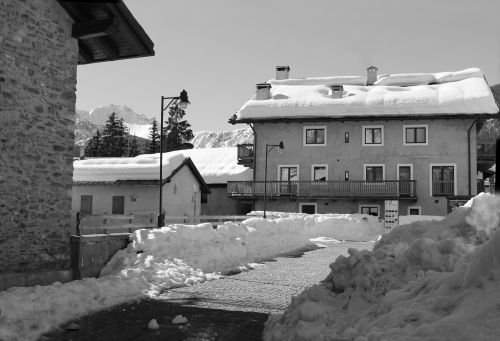 mountain snow winter