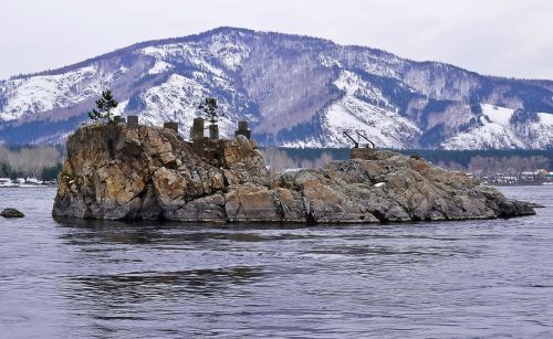 mountain nature island