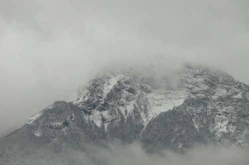 mountain cold snow