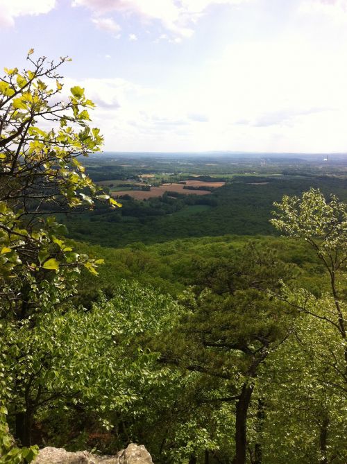 mountain view horizon