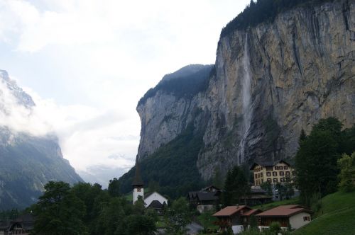 mountain switzerland rock