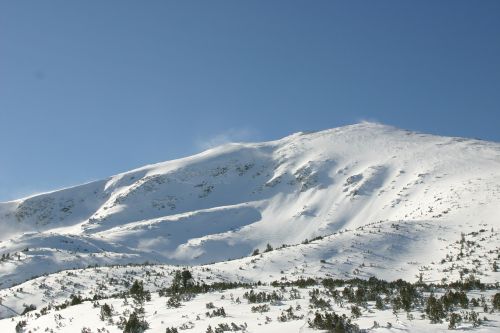 mountain hill winter