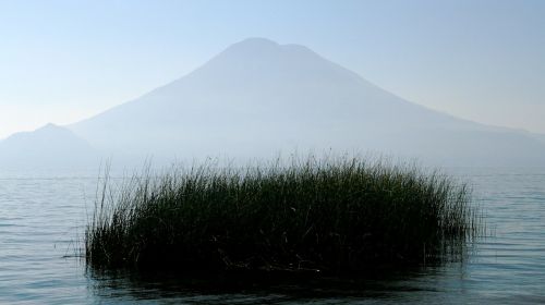 mountain sea water