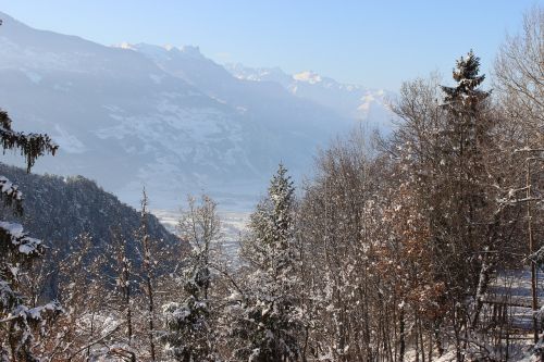 mountain snow landscape