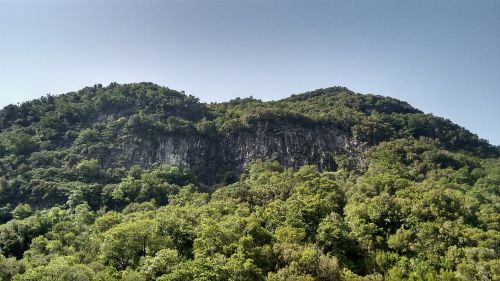 mountain cliff rock