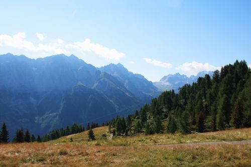 mountain dolomites landscape