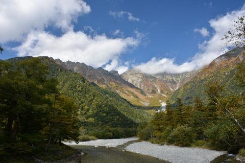 mountain japan kamikochi