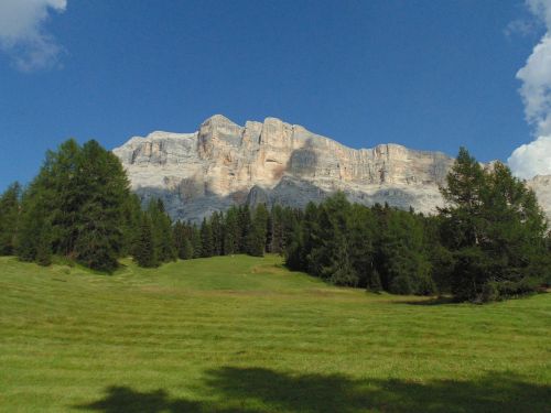 mountain august dolomites