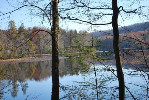 mountain river landscape