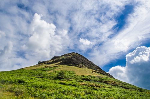 Mountain And Blue Sky