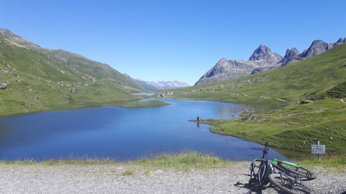 mountain bike bergsee angler