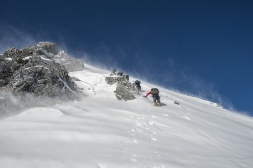 mountain climbing landscape japan