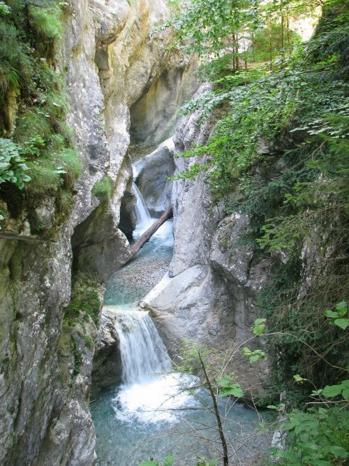 mountain gorge gorge mountain stream