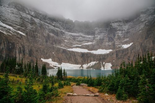 mountain lake lake landscape