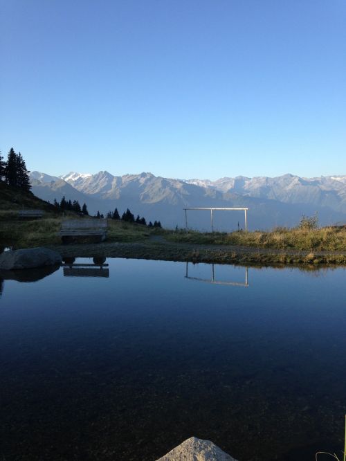mountain lake wander austria