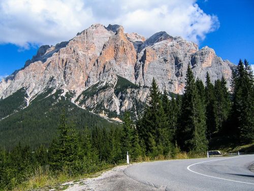 mountain landscape mountains alpine