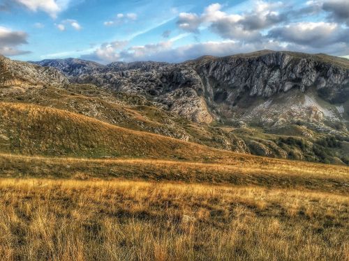 mountain landscape mountains montenegro