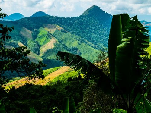 mountain landscape mountains north thailand