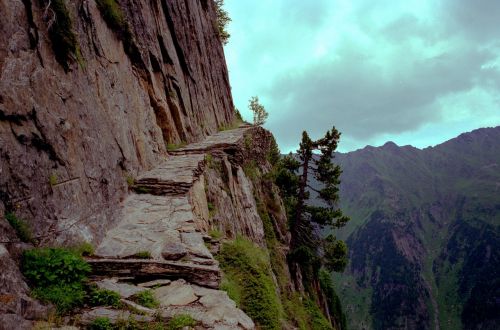 mountain path trail landscape