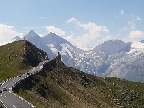 mountain road  tyrol  landscape