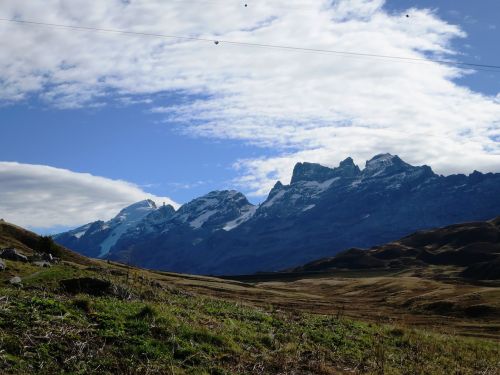 mountain summit switzerland nature