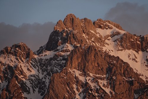 mountain summit  mountain  landscape