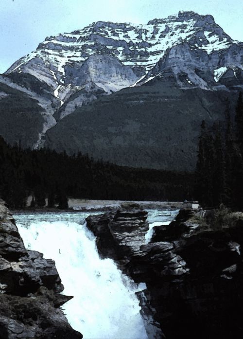 Mountain Waterfall