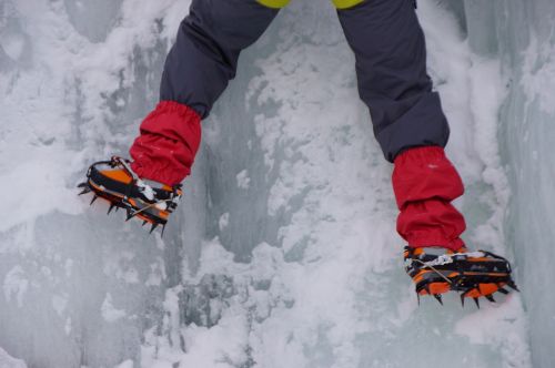 mountaineering alps ice