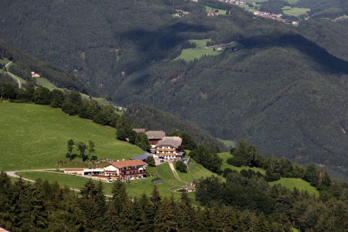 mountains village alpine