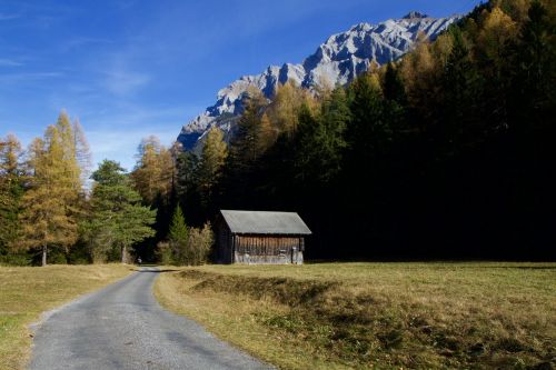 mountains alpine autumn