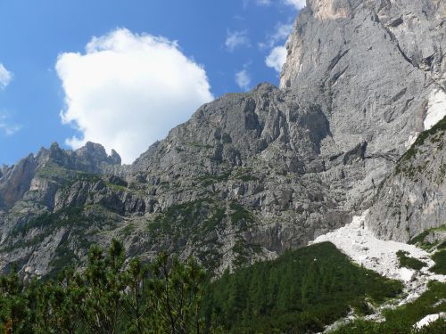 mountains dolomites trentino