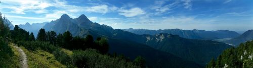 mountains schachen hiking