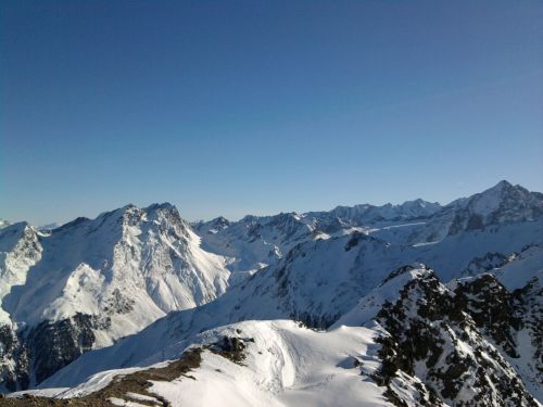 mountains alpine landscape