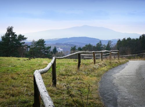 mountains island beskids top