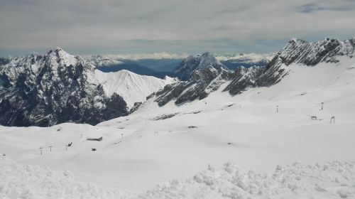 mountains south germany zugspitse