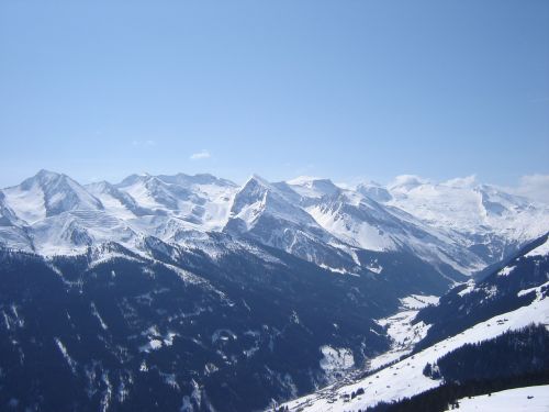 the alps mountains snow