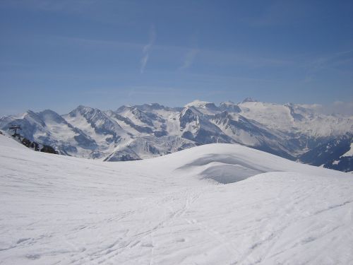 the alps mountains snow