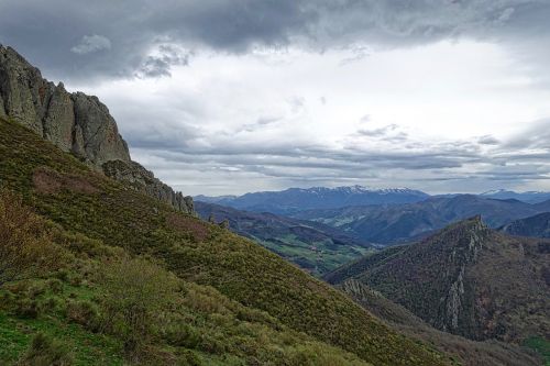 mountains landscape nature