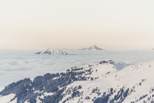 mountains snow mountain snow