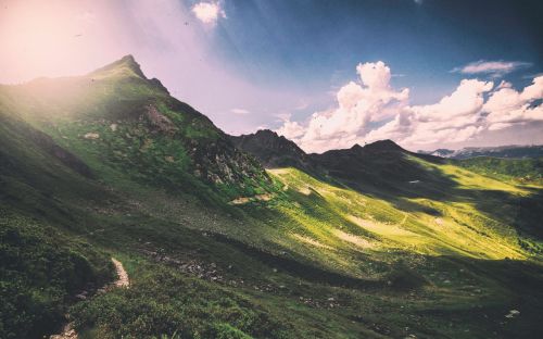 mountains landscape nature