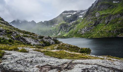 mountains landscape nature