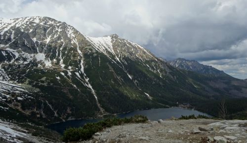 mountains tatry morskie oko